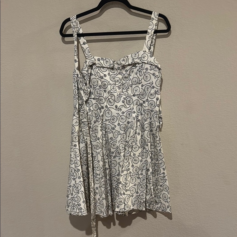 Modcloth Silver Sequin Mini Sundress